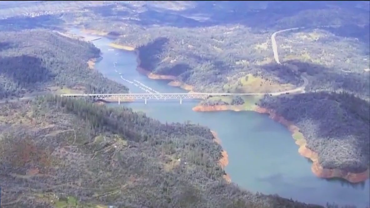 California's biggest reservoir full for the 3rd year